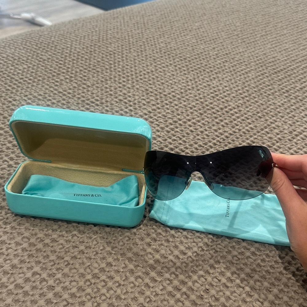 Tiffany & Co. Black Gradient Sunglasses